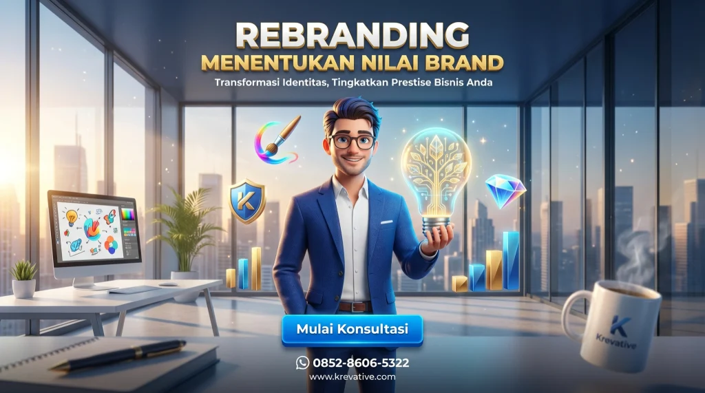 Jasa Desain Logo dan Rebranding Menentukan Nilai Bisnismu