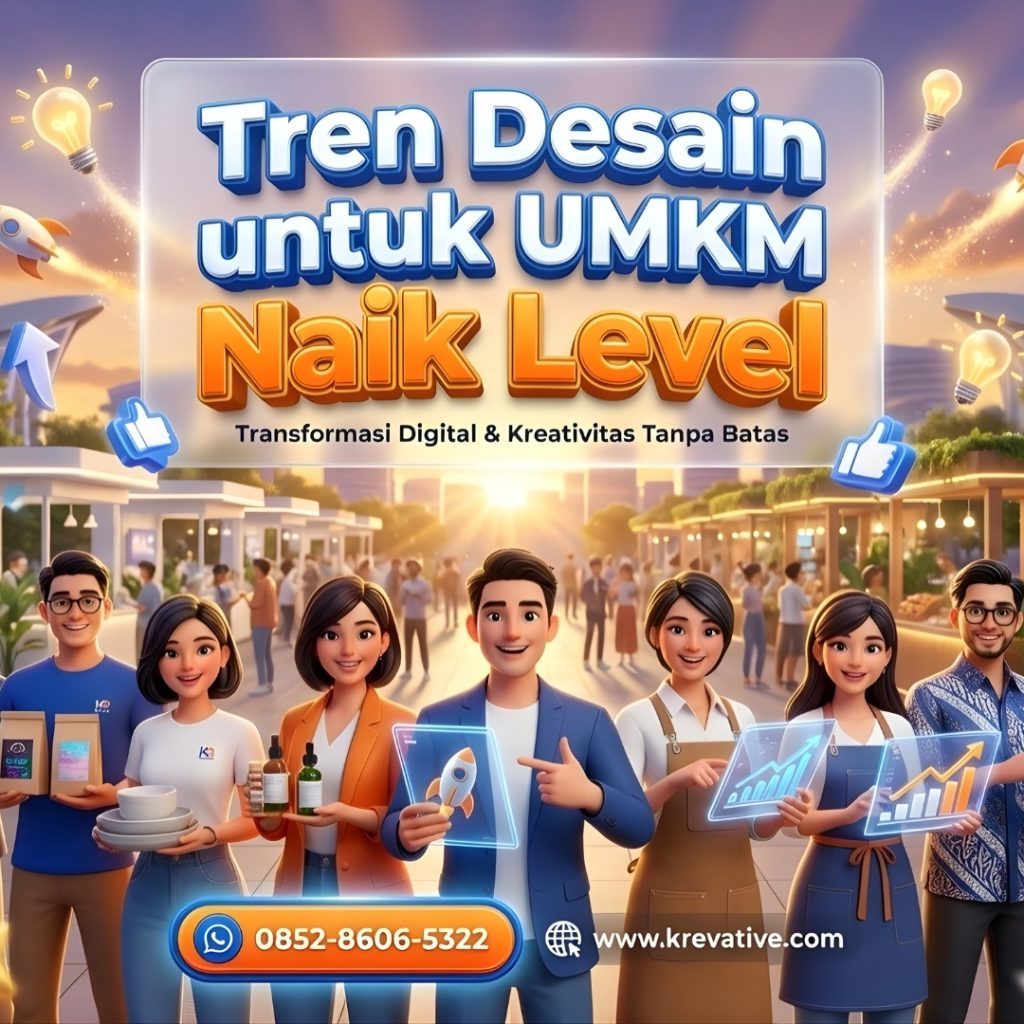 Banner promosi jasa desain grafis UMKM